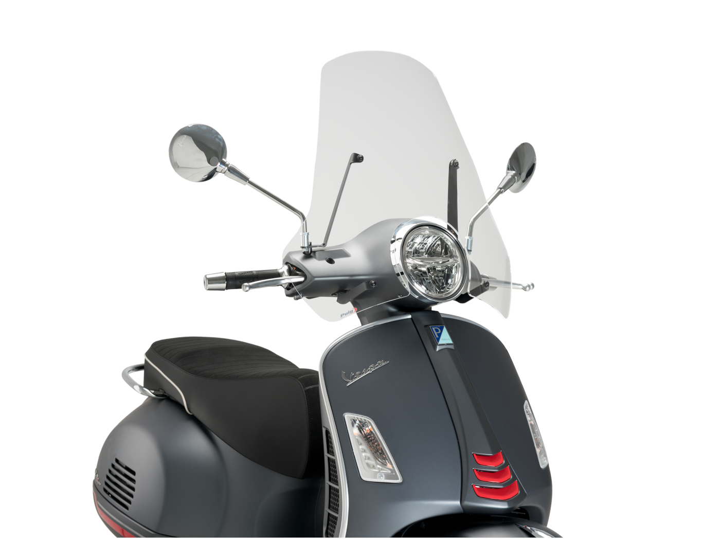 priekinis stiklas Puig GTS Touring skaidrus, skirtas Vespa GTS 300 2008