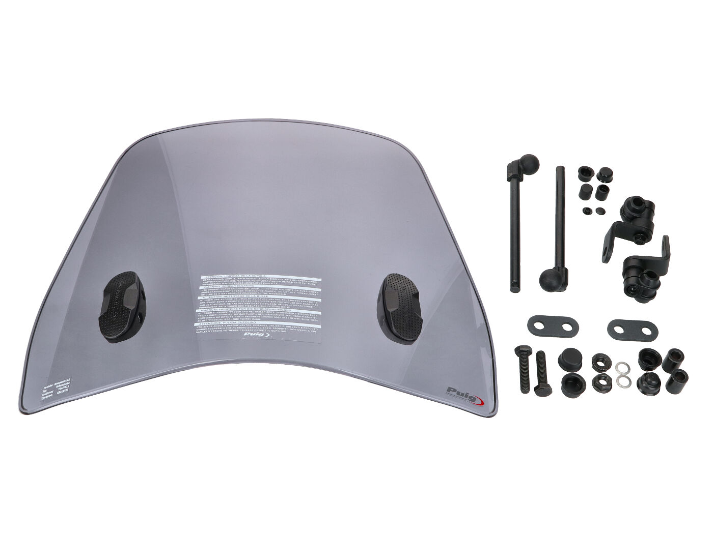 priekinis stiklas Puig Trafic dūmai Kymco Agility City 50, 125 2020-