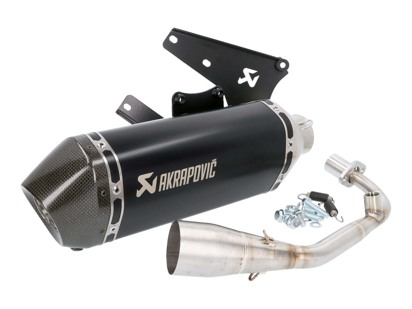 Duslintuvas Akrapovic Racing Line, skirtas Vespa Primavera, Sprint 125, 150cc iGet Euro4