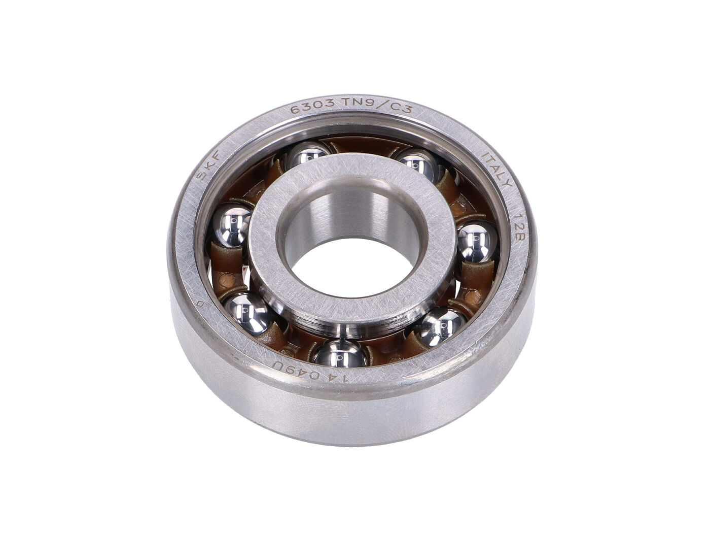 Guolis / alkūninio veleno guolis SKF 6303 -C3- TN9 poliamidas 17x47x14