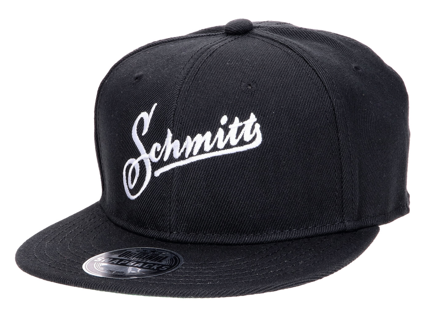 snapback kepurė / snapback kepuraitė Schmitt juoda
