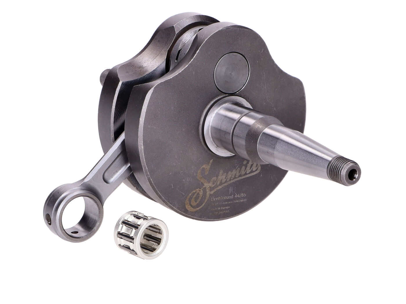 Alkūninis velenas Schmitt Drehfreund 44 mm eiga, 85 mm traukė, 50-75 cc Simson S51, S70, S83, M500, M700
