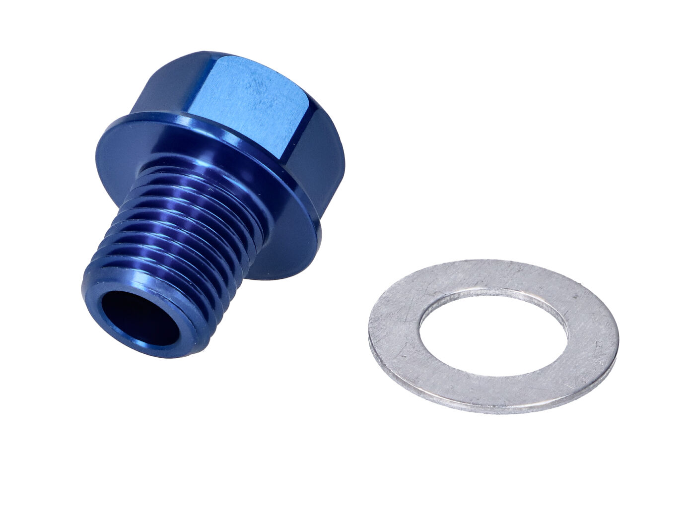 adapteris varžto temperatūros jutiklis 1/8 colio M14x1,50x15L alyva ir cilindro galvutė Derbi Euro2 ir Euro3