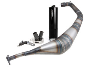 išmetimo VOCA Warrior 50/70cc juodas duslintuvas Minarelli AM6
