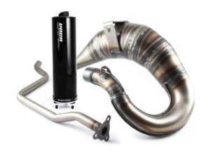 išmetimo VOCA Cross Rookie 50/70cc juodas duslintuvas Yamaha DT50, MBK X-Limit, MH RYZ