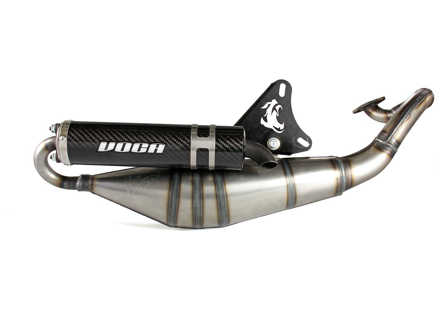 išmetimo VOCA Sabotage V2 50/70cc Carbon Look duslintuvas Minarelli Horizontal