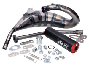 raudonas Yasuni Cross HM MAX Duslintuvas, skirtas Aprilia RX, SX, Derbi R, SM, Gilera RCR, SMT