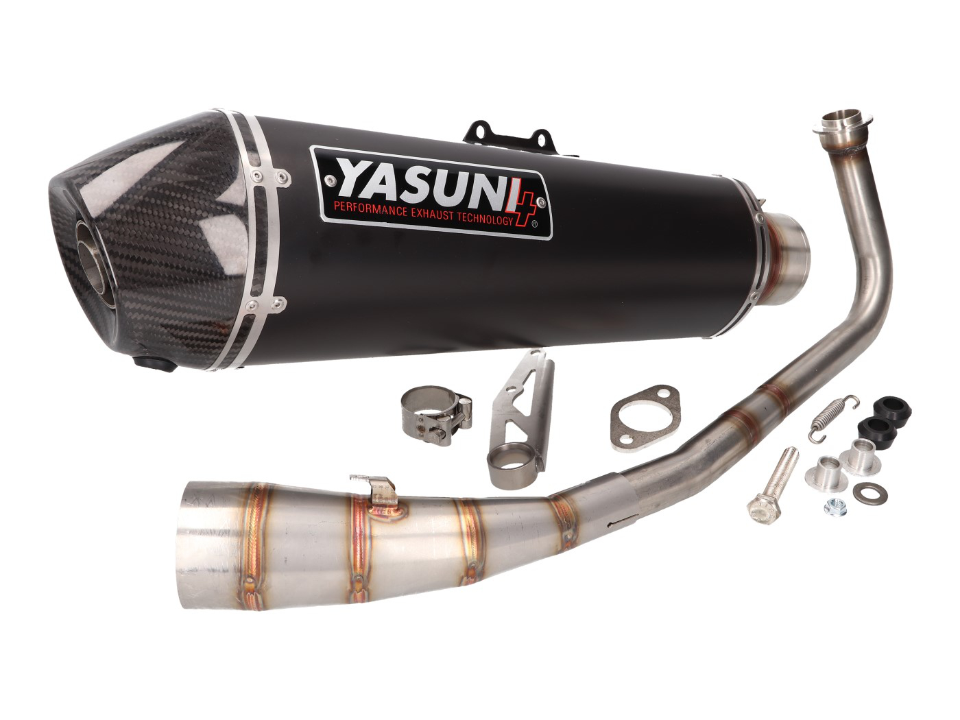 Duslintuvas Yasuni Scooter 4 Black Edition, skirtas Honda Forza, SH 125 -2020 -Euro4