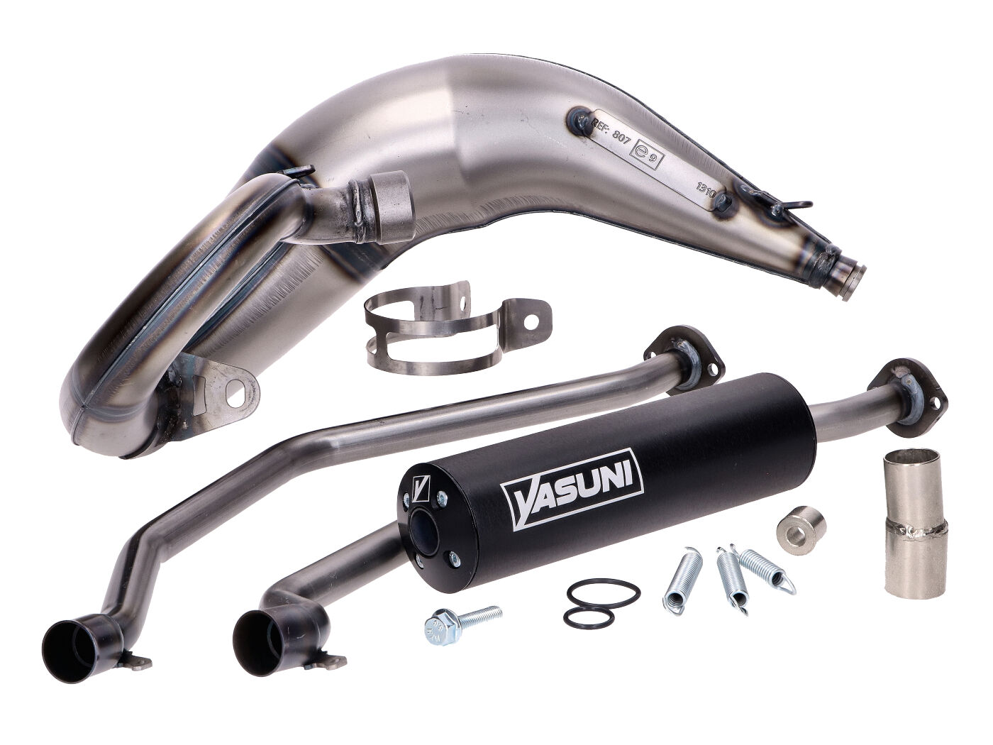 juodas Duslintuvas Yasuni Cross ML skirtas Sherco 50 SE-R, SE-RS, SM-R, SM-RS
