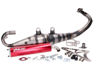Duslintuvas Yasuni Carrera 10 Red, skirta Piaggio NRG, Zip, Typhoon, Gilera Runner 50, Stalker 50, Aprilia SR
