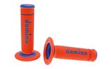 Rankenos Domino A190 Off-Road oranžinės / mėlynos spalvos