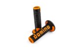 Rankenos Off Road Domino A360 juodos / oranžinės spalvos