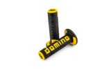 Rankenos Off Road Domino A360 juodos / geltonos spalvos