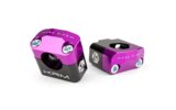 Vairo spaustukai 28mm KRM juoda/violetinė
